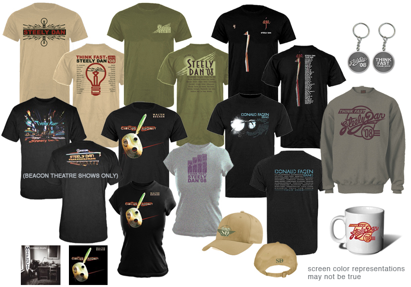 Steely Dan T-Shirts 2008